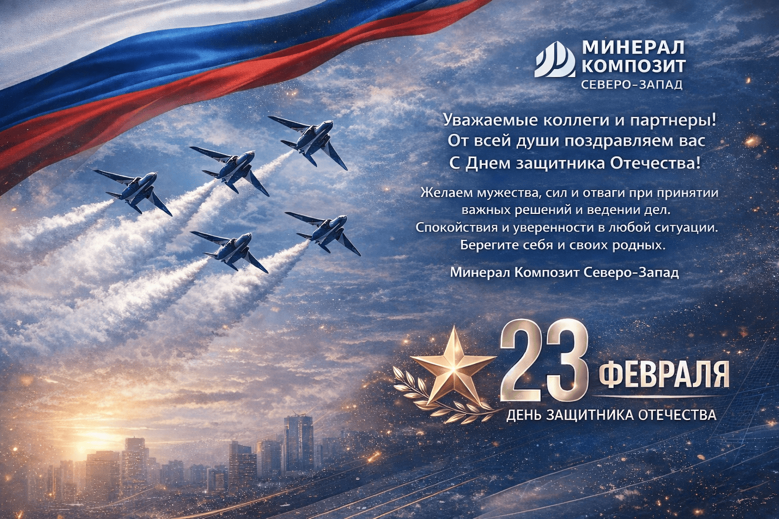 С Днём защитника Отечества!